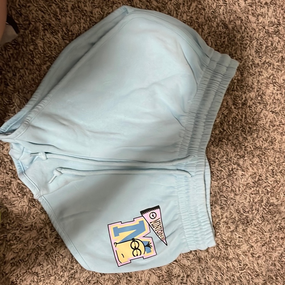 blue minion shorts